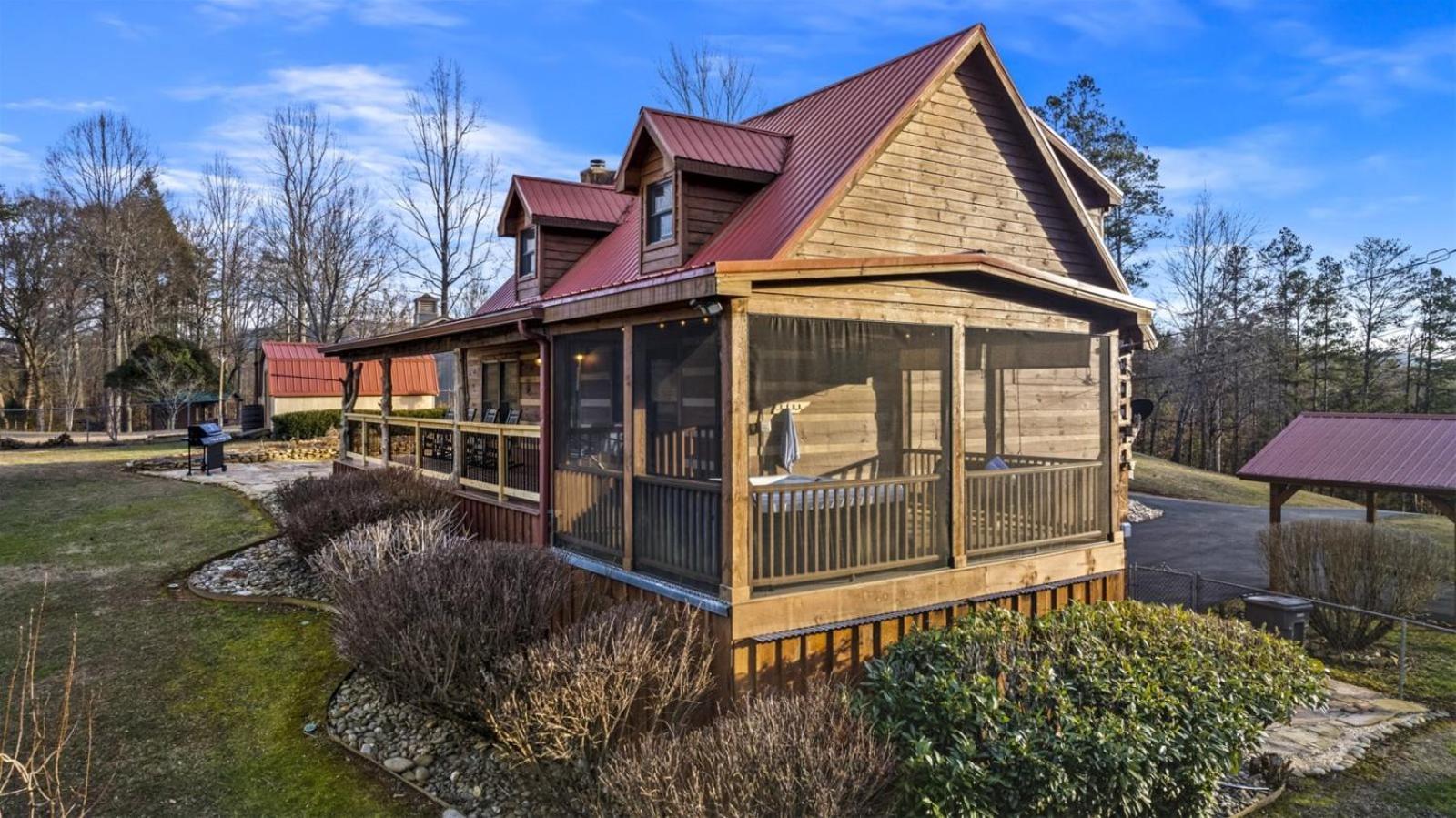 Hidden Star Hideaway-Blackberry Farm-Smoky Mtn Nat Park-Hot Tub- Fire Pit- Fenced Yard- Pet Friendly Walland Dış mekan fotoğraf