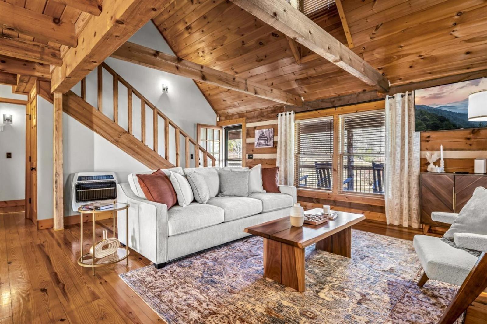 Hidden Star Hideaway-Blackberry Farm-Smoky Mtn Nat Park-Hot Tub- Fire Pit- Fenced Yard- Pet Friendly Walland Dış mekan fotoğraf